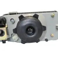 Faro destro originale elettrico con supporti tergifaro per FIAT  DUCATO. - immagine 2