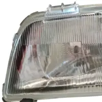 Faro sinistro originale elettrico con supporti tergifaro per FIAT  DUCATO. - immagine 3