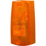 Trasparente fanalino anteriore sinistro arancio per Fiat PANDA sino al 1986.