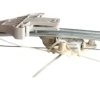 Alzacristallo  manuale  posteriore  destro  per  SKODA  e  VOLKSWAGEN. - immagine 2