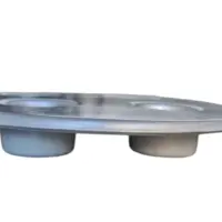 Coprimozzo  per Fiat  CINQUECENTO dal  1991  al  1999, no logo FIAT. - immagine 3