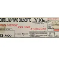 Sportellino marrone  vano portaoggetti  Autobianchi Y10. - immagine 3